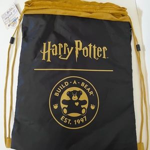 Build-A-Bear Workshop Bag Accessory Harry Potter Bear Carrier Tote Cinch Bag